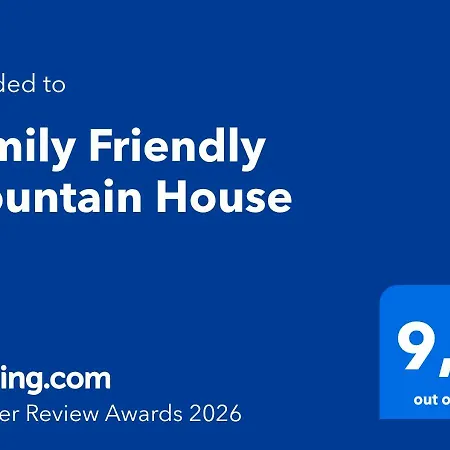 Family Friendly Mountain House